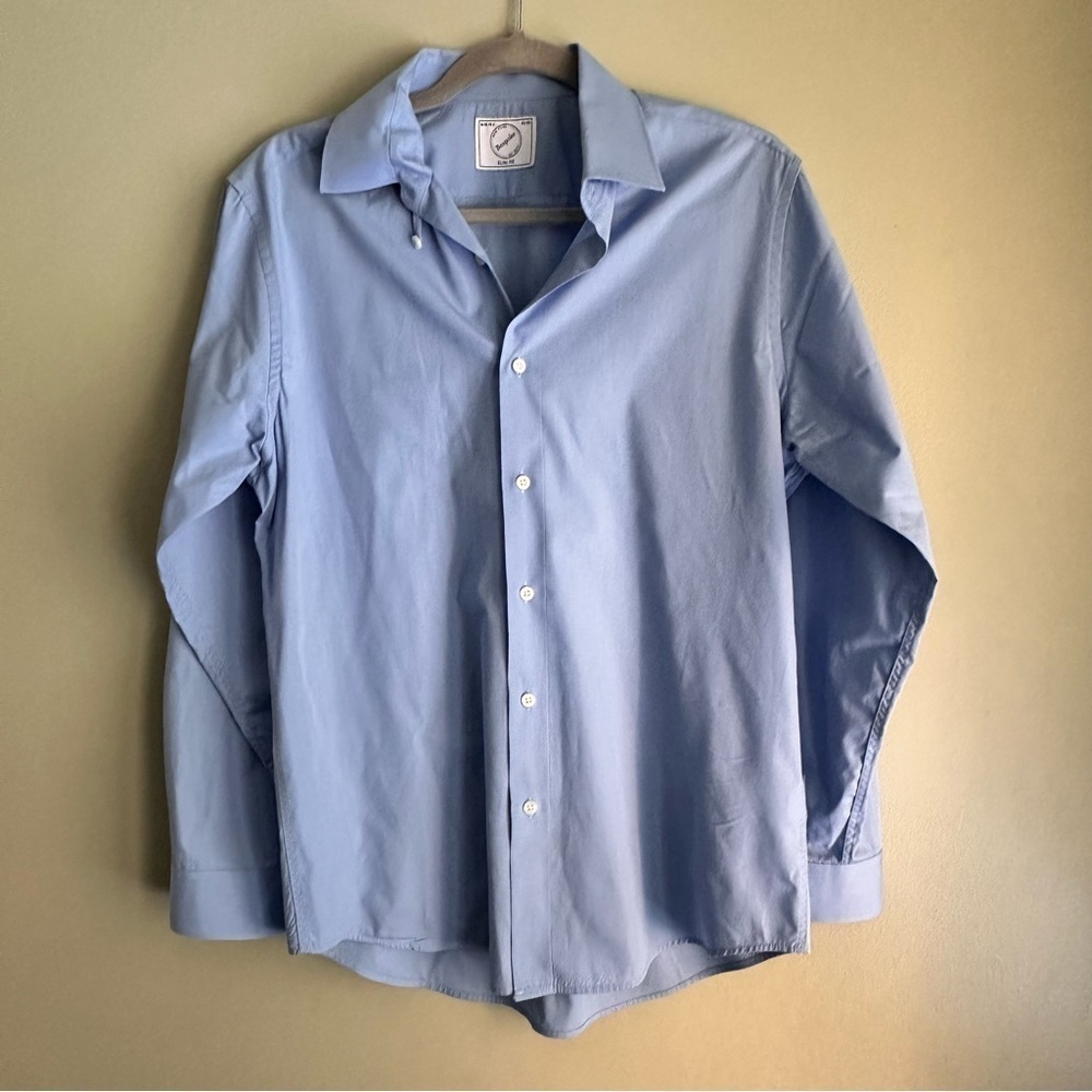 Bespoke Slim Fit LS Shirt Light Blue M15-15.5 32/33